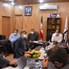  نشست رئیس اتاق اصناف مرکز استان بوشهر با مدیرعامل منطقه ویژه اقتصادی بوشهر
