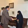 دیدار مدیر عامل منطقه ویژه اقتصادی بوشهر با خانواده معظم شهید حیدری