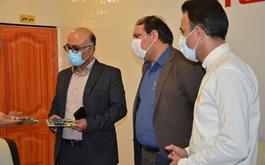 بازدید مدیرعامل منطقه ویژه اقتصادی بوشهر و رئیس سازمان صنعت، معدن و تجارت استان بوشهر  از دو واحد تولیدی