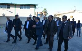 بازدید معاون امور اقتصادی وزیر کشور از منطقه ویژه اقتصادی بوشهر