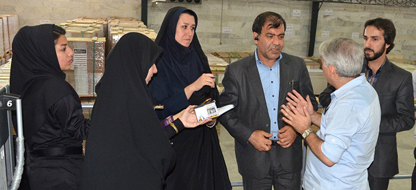 بازدید خبرنگاران از واحدهای تولیدی منطقه ویژه اقتصادی بوشهر