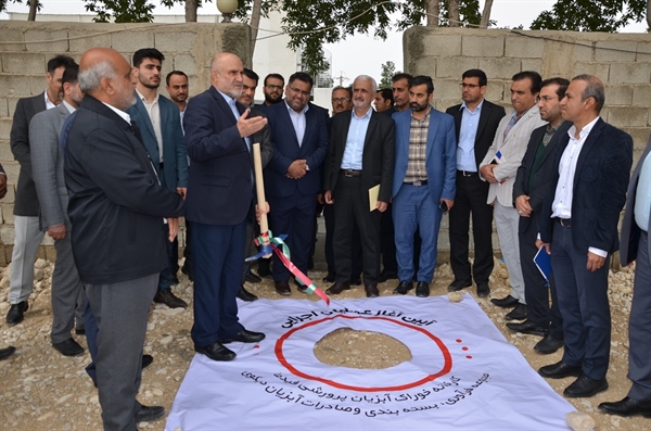 عملیات اجرایی کارخانه تولید خوراک آبزیان آغاز شد