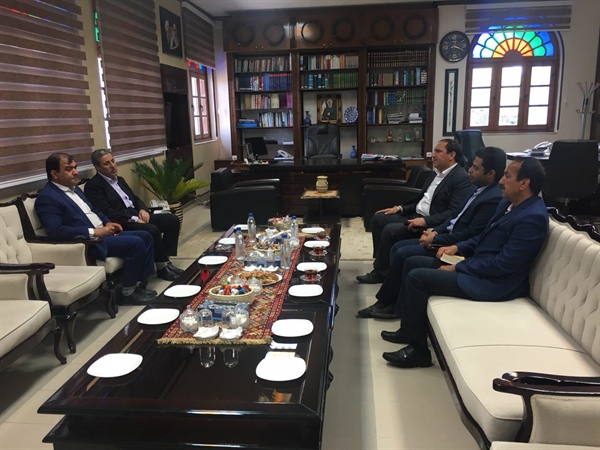 دیدار نوروزی مدیر عامل و قائم مقام منطقه ویژه اقتصادی بوشهر با استاندار بوشهر 